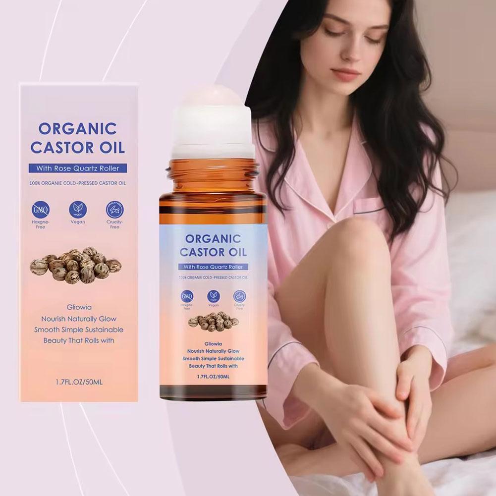 Castor Oil Cold Press - Olio di Ricino Biologico 50ml con