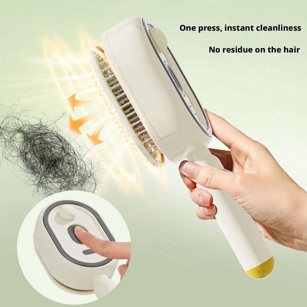 Hair Care Is Self Care - Pettine Elettrico Massaggiante con Spray e