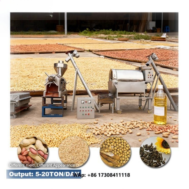Castor Oil Cold Press - Macchina per la produzione di olio