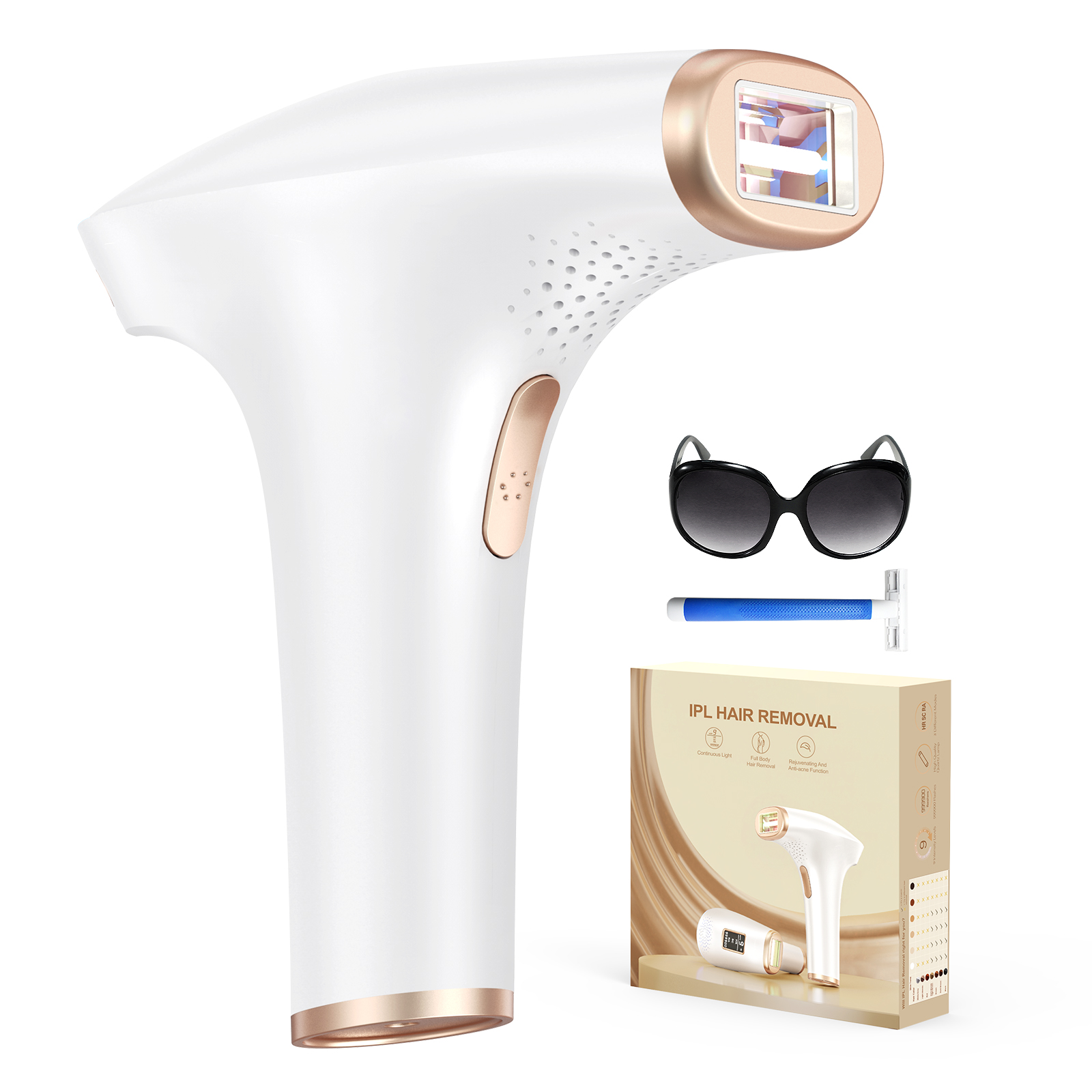 Hair Care Japanese - Dispositivo di depilazione IPL 999900 flash