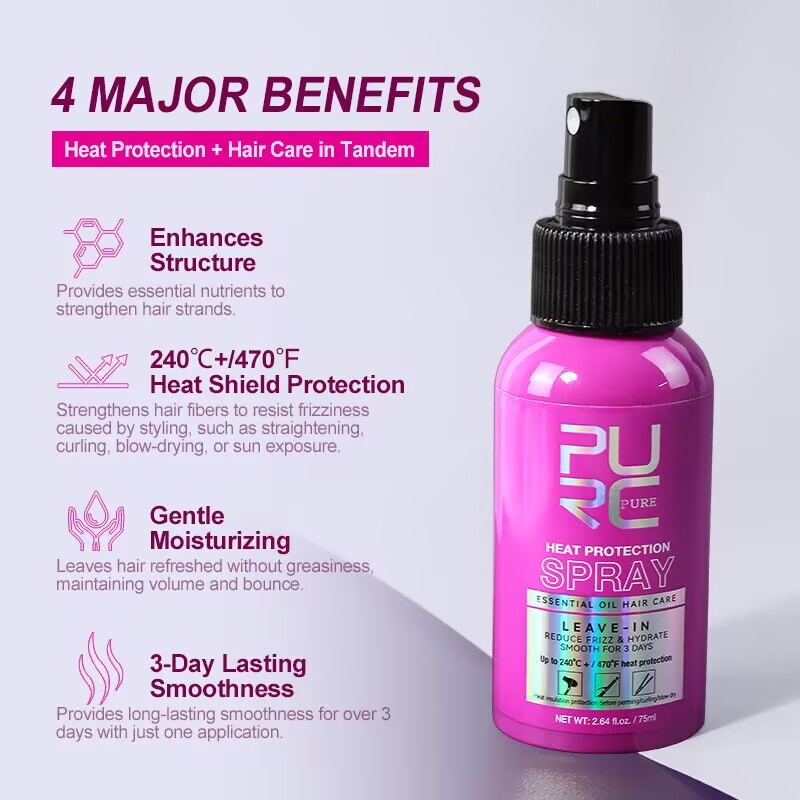 Spray Protettivo dal Calore PU - Hair Care Heat Protectant recensione e prezzo