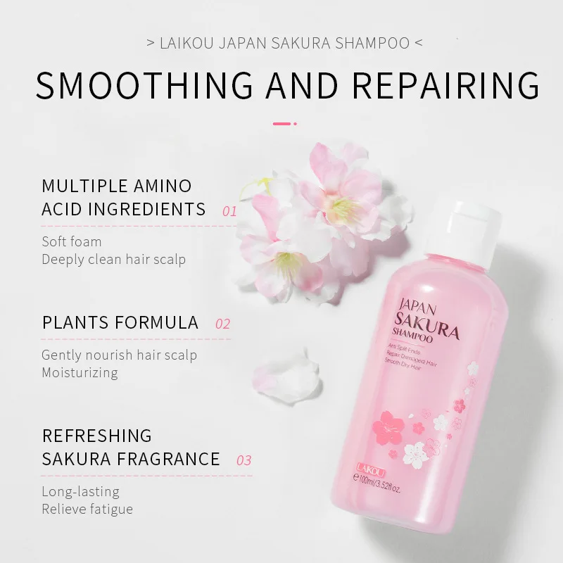LAIKOU Giappone Sakura Shampoo - Hair Care Japanese recensione e prezzo