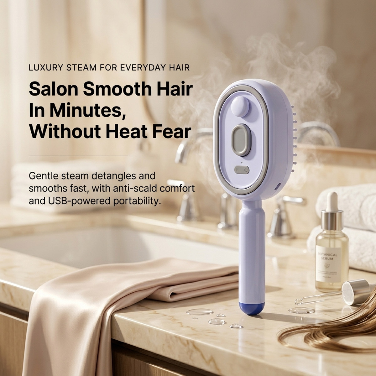 Pettine Elettrico Autopulente  - Hair Care Is Self Care recensione e prezzo