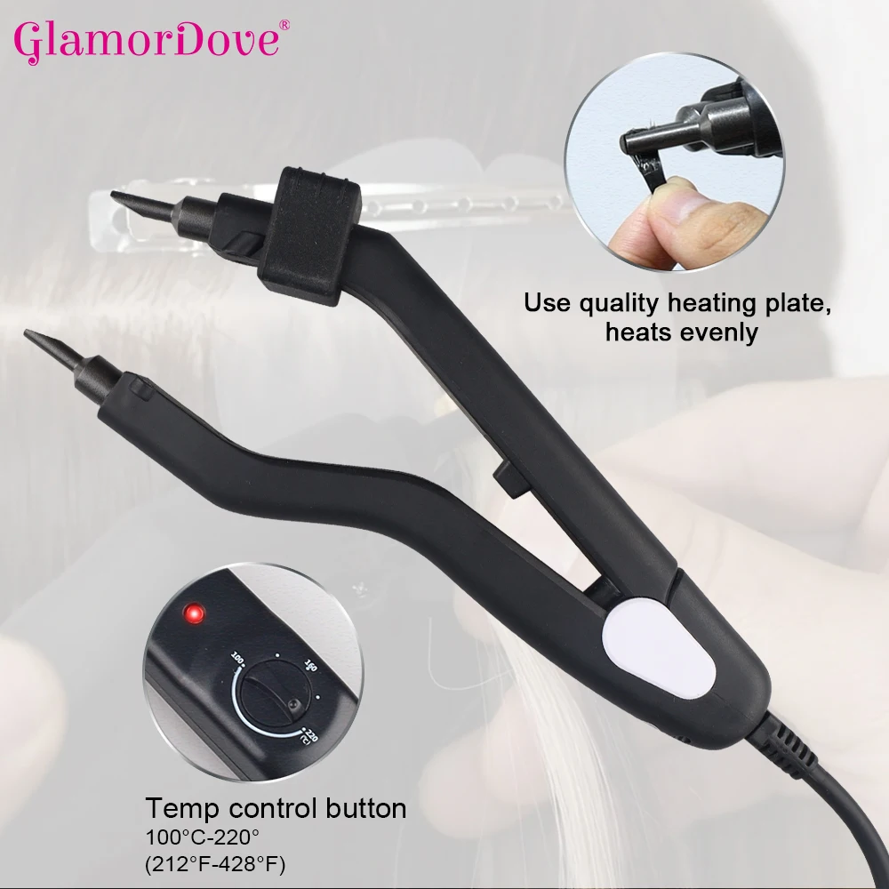 Estensione dei capelli Ferro d - Glue Gun Hair recensione e prezzo