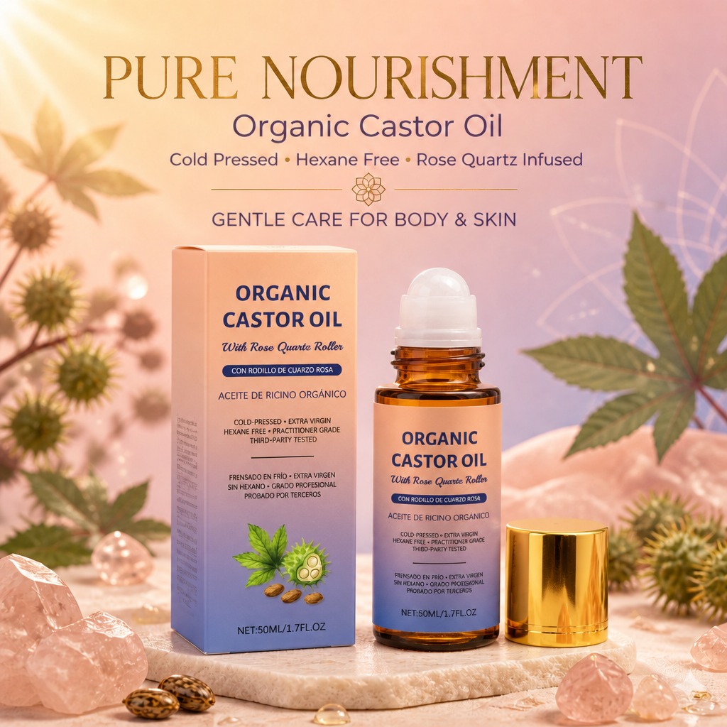 Olio di Ricino Biologico con A - Castor Oil Cold Press recensione e prezzo