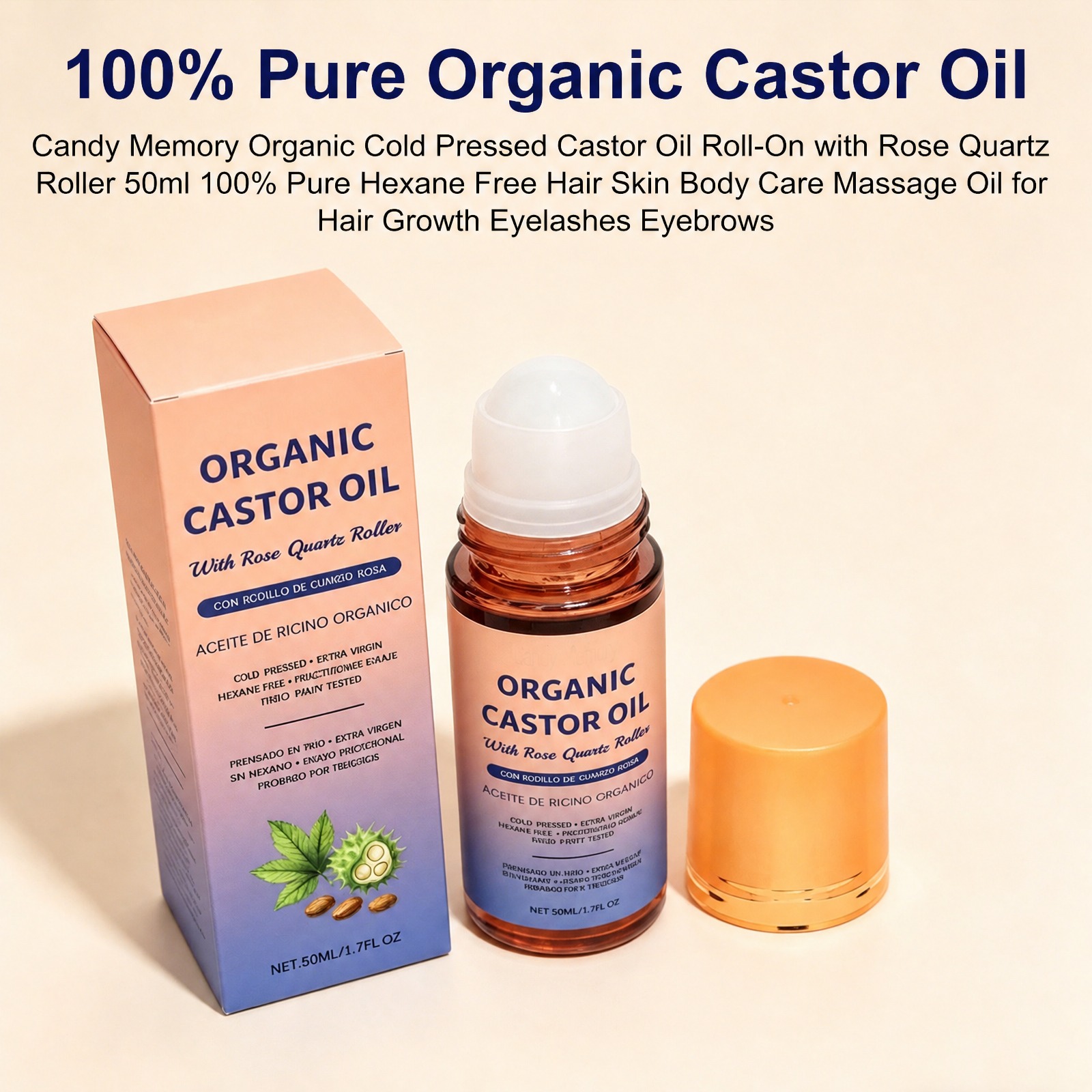 Olio di Ricino Biologico con A - Castor Oil Cold Press recensione e prezzo