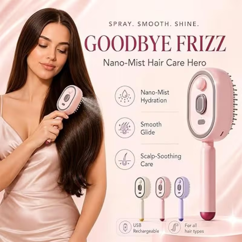 Pettine Elettrico Massaggiante - Hair Care Is Self Care recensione e prezzo