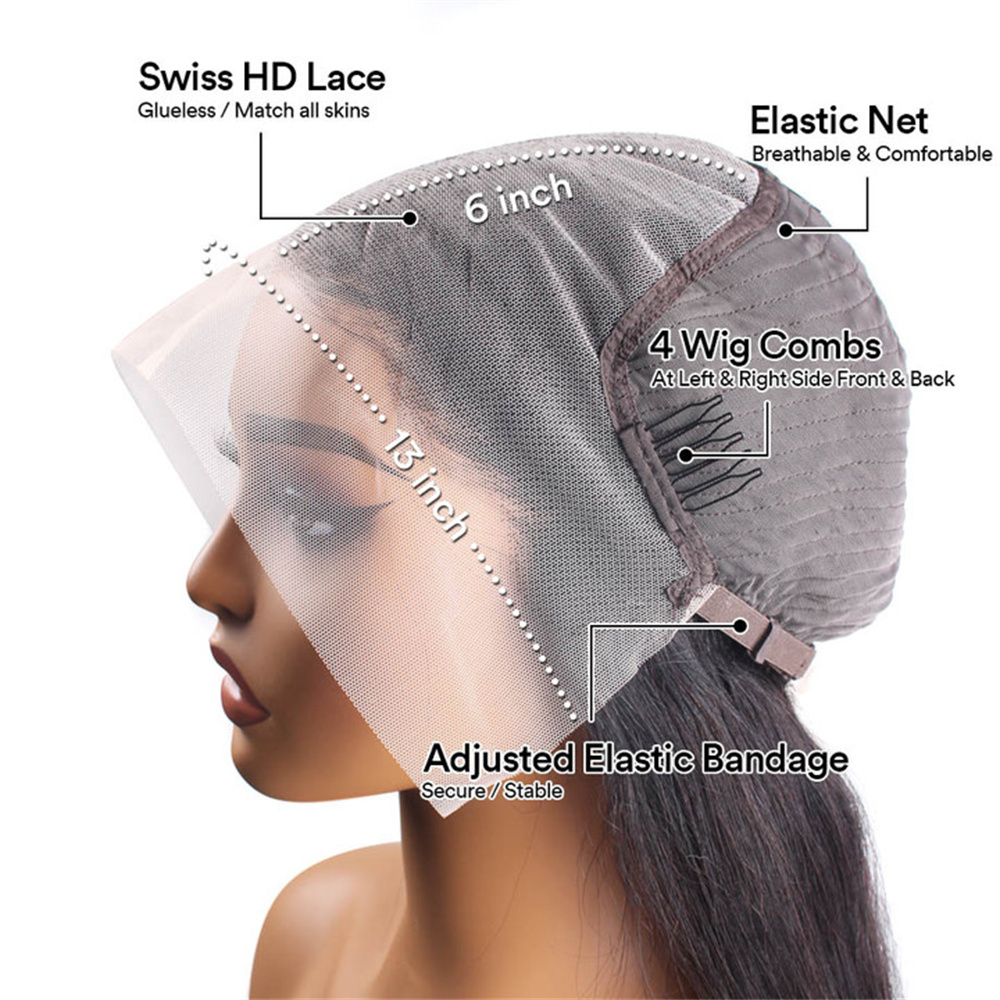 36 pollici onda profonda P4/27 - Lace Front Wig recensione e prezzo