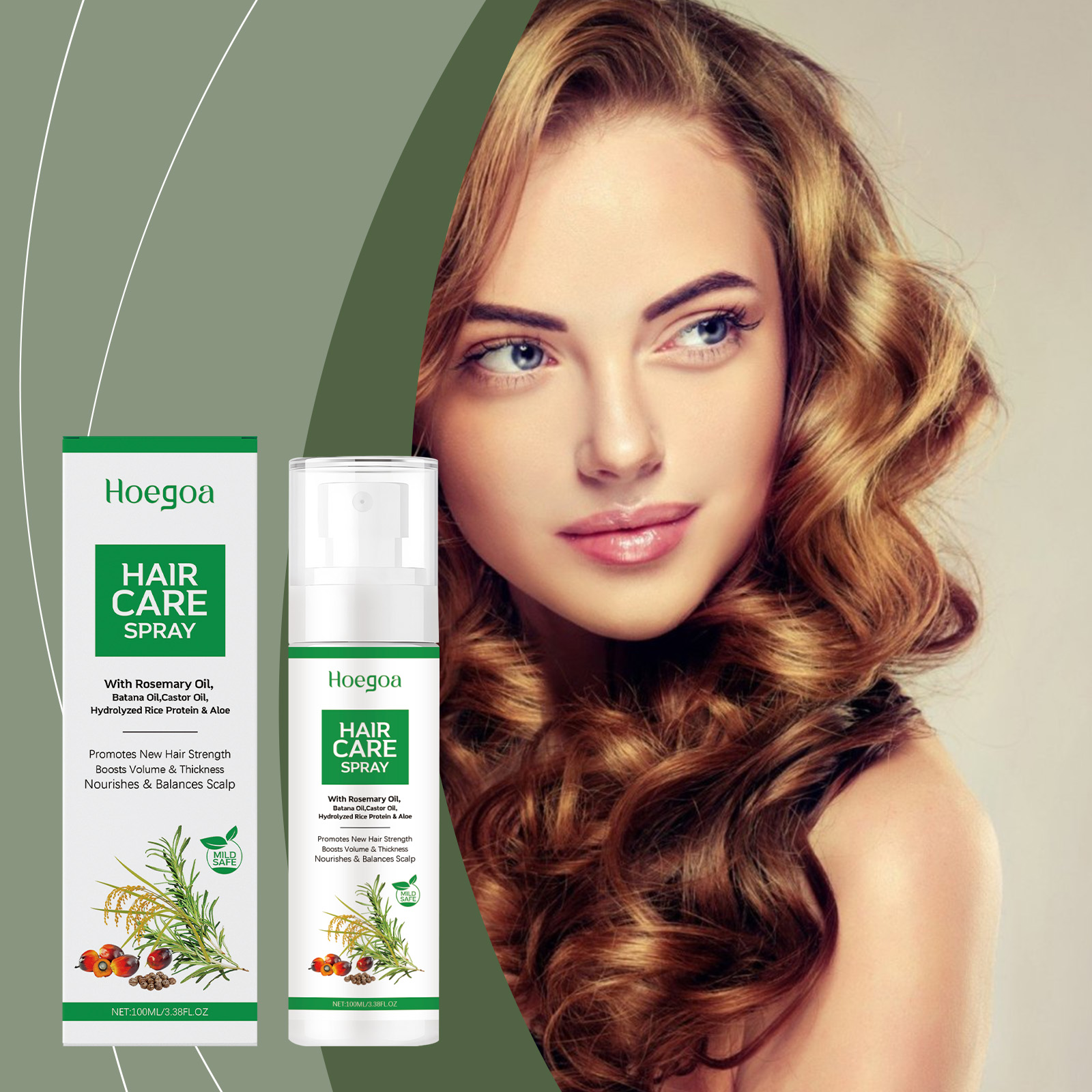 Hoegoa Spray Essenza per la Cu - Hair Care Naturally recensione e prezzo