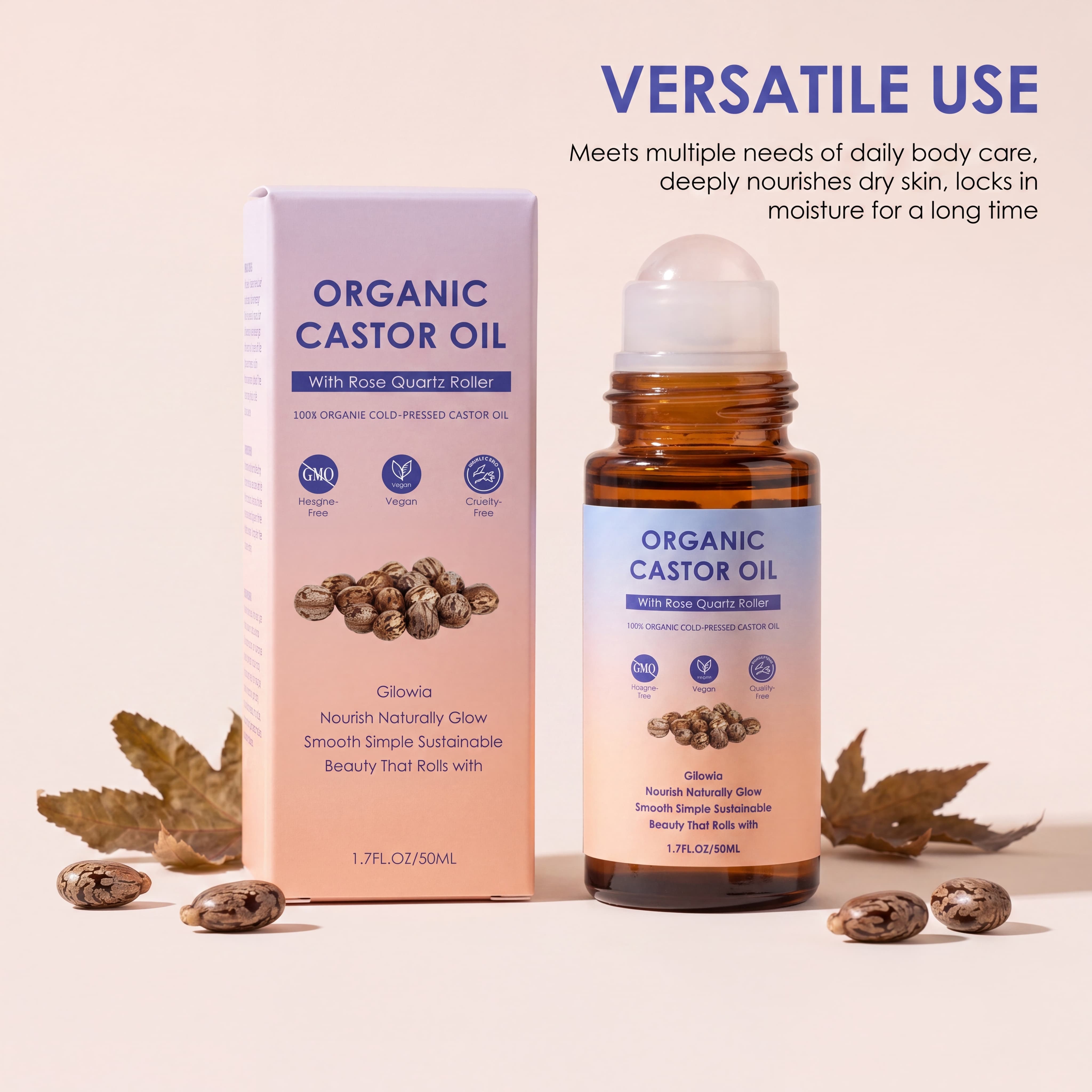 Olio di Ricino Biologico con A - Castor Oil Cold Press recensione e prezzo