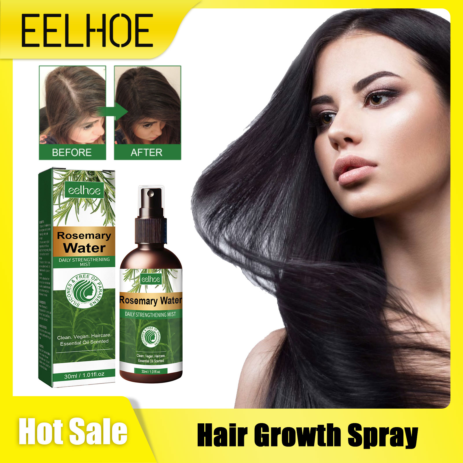 Spray al rosmarino per capelli - Hair Care Naturally recensione e prezzo